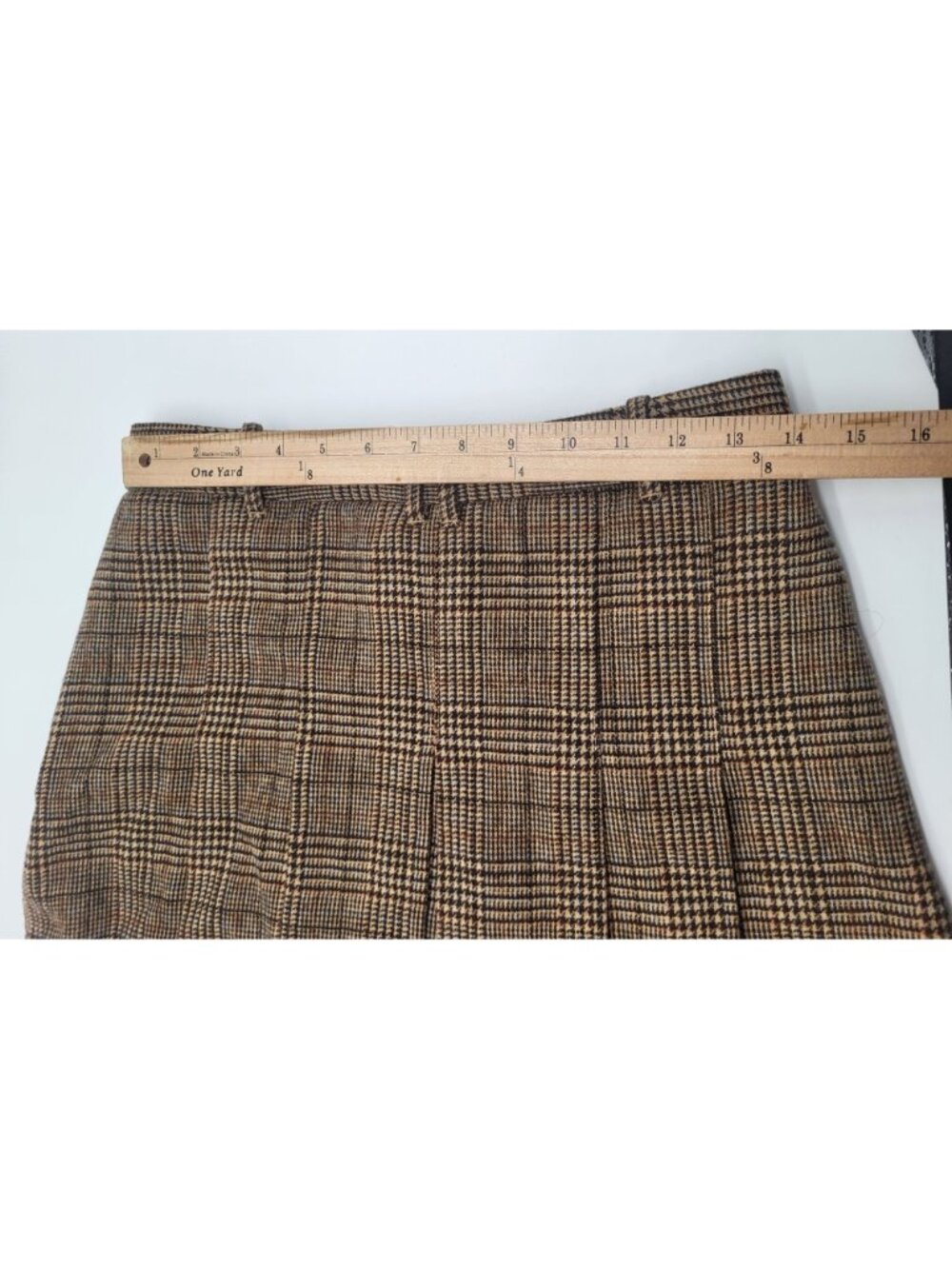 Mango MNG Pleated Plaid Mini Skirt SZ 4 Grunge Schoolgirl Clueless y2k style - Picture 5 of 8